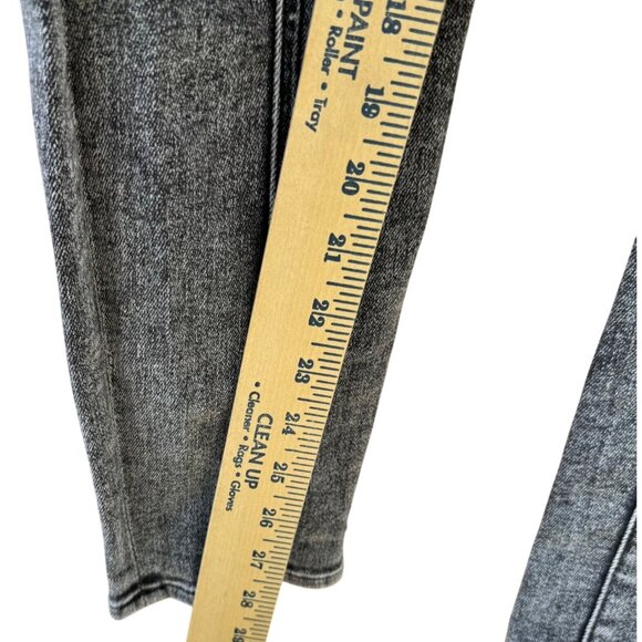 Mother The Seamed Swooner Skimp Jeans Size 29 Black Denim USA - Picture 14 of 16